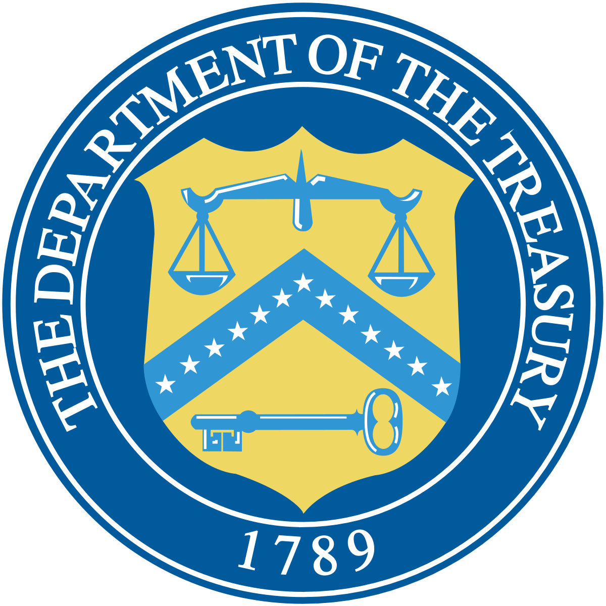 1200px Seal of the United States Department of the Treasury.svg