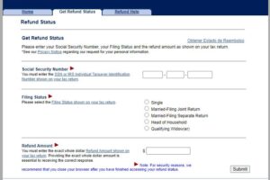 How to check my refund tax return?