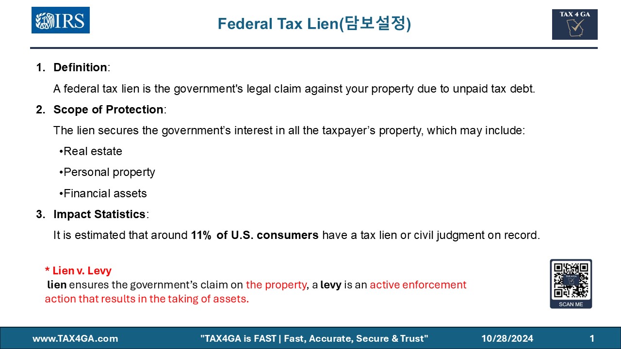 Federal Tax lien