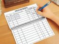 Checkbook Register: 수표 발행 등록철